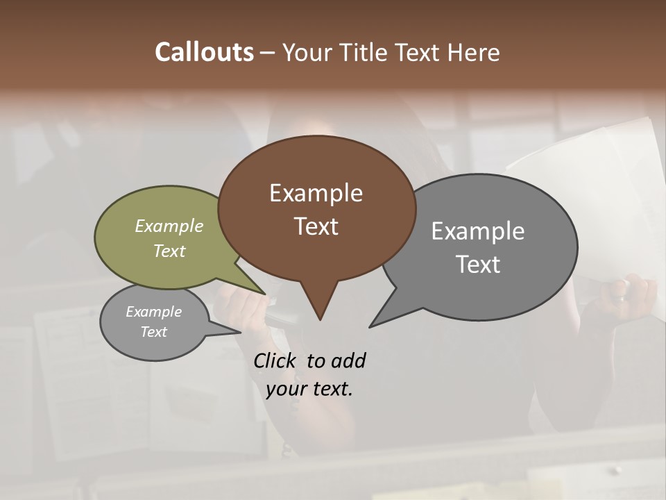 Upset Lady Crumple PowerPoint Template