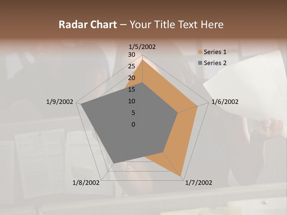 Upset Lady Crumple PowerPoint Template