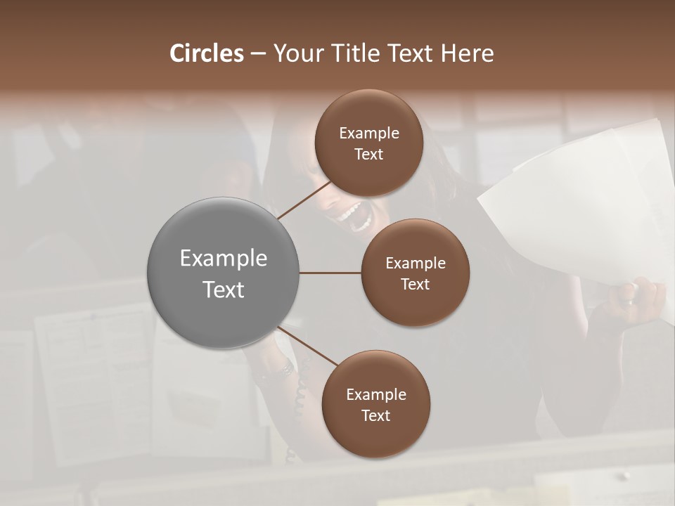 Upset Lady Crumple PowerPoint Template