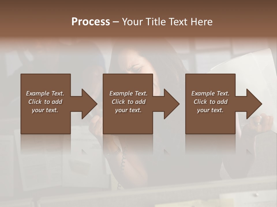 Upset Lady Crumple PowerPoint Template