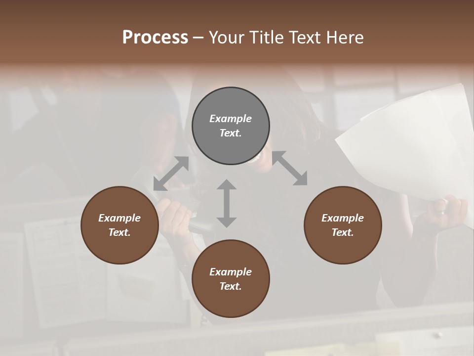 Upset Lady Crumple PowerPoint Template