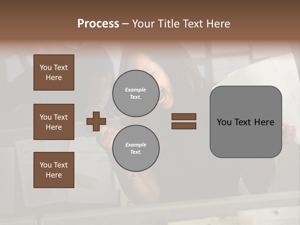 Upset Lady Crumple PowerPoint Template