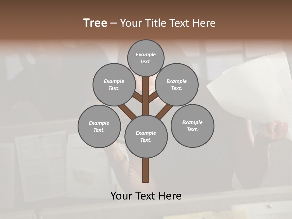 Upset Lady Crumple PowerPoint Template