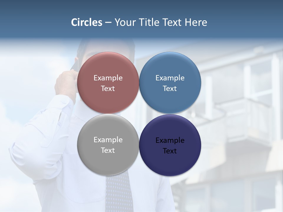 Successful Outdoors Tie PowerPoint Template