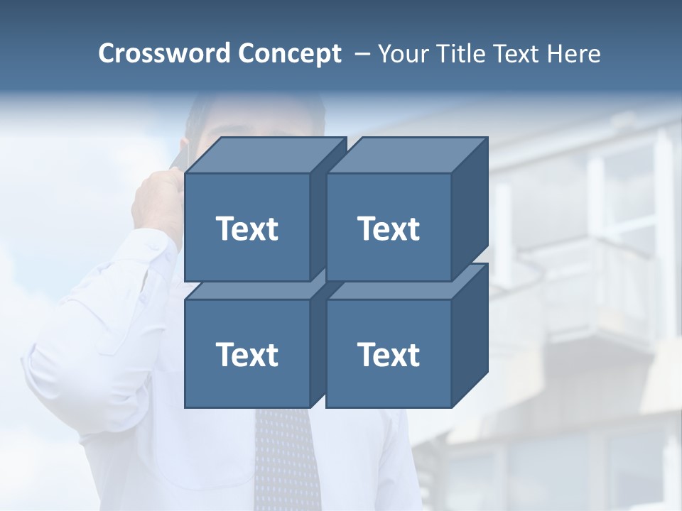 Successful Outdoors Tie PowerPoint Template