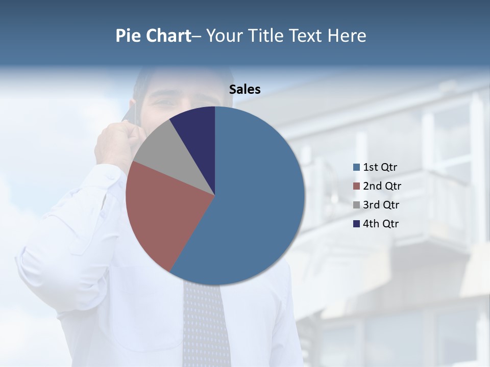 Successful Outdoors Tie PowerPoint Template