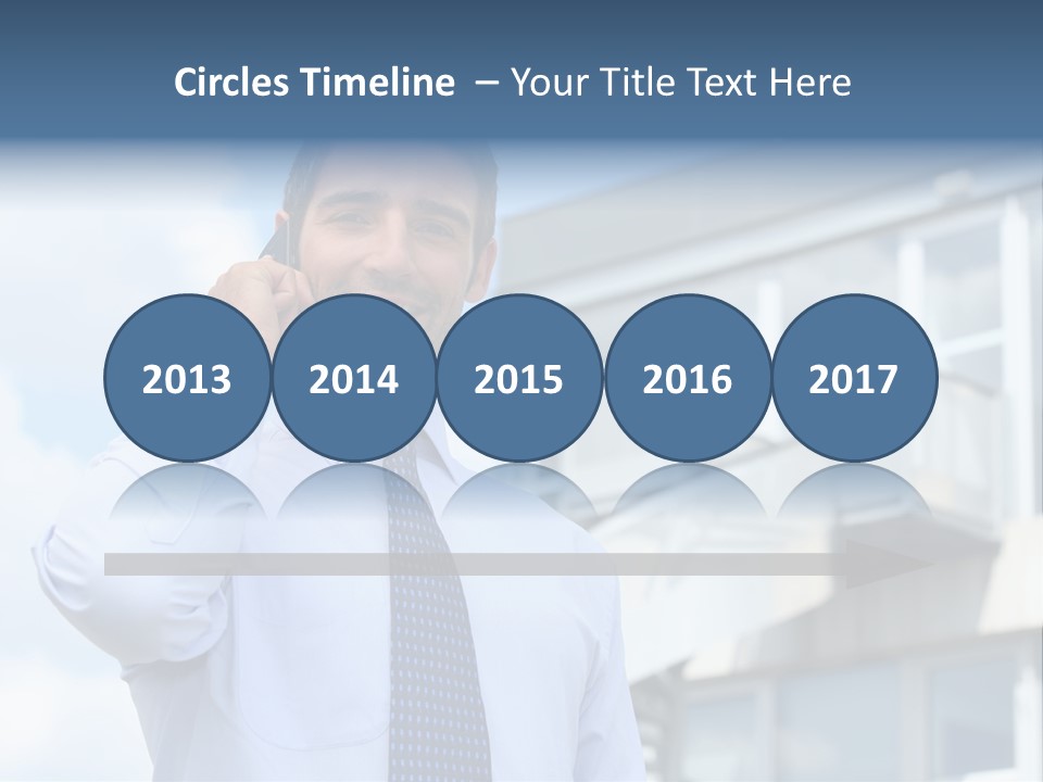 Successful Outdoors Tie PowerPoint Template