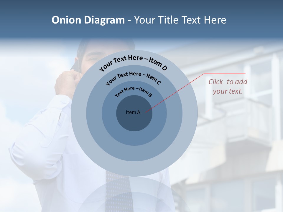 Successful Outdoors Tie PowerPoint Template
