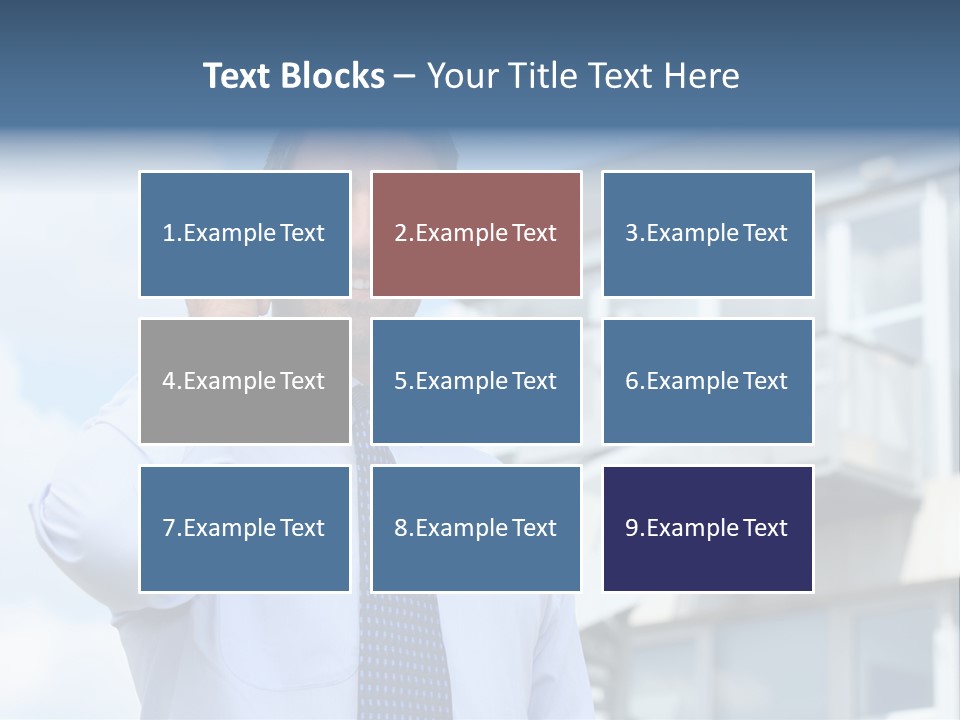 Successful Outdoors Tie PowerPoint Template
