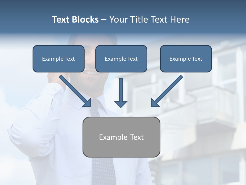 Successful Outdoors Tie PowerPoint Template