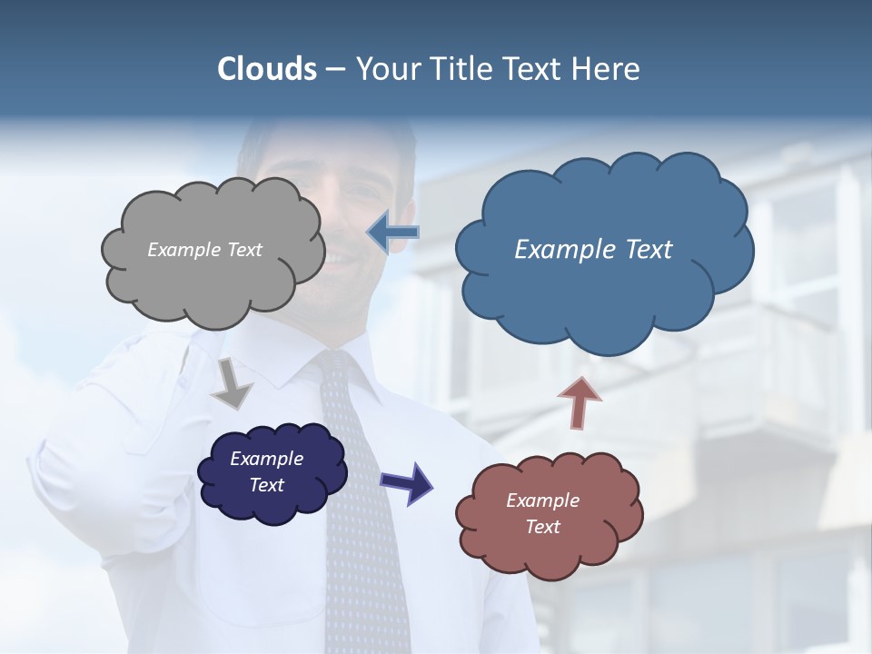 Successful Outdoors Tie PowerPoint Template
