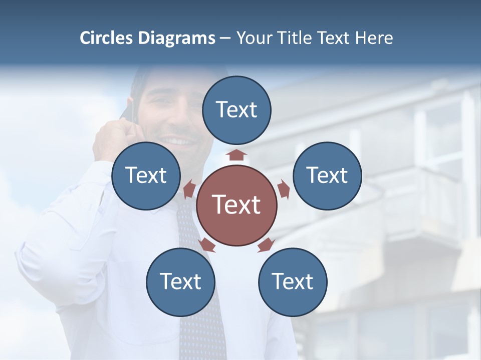 Successful Outdoors Tie PowerPoint Template