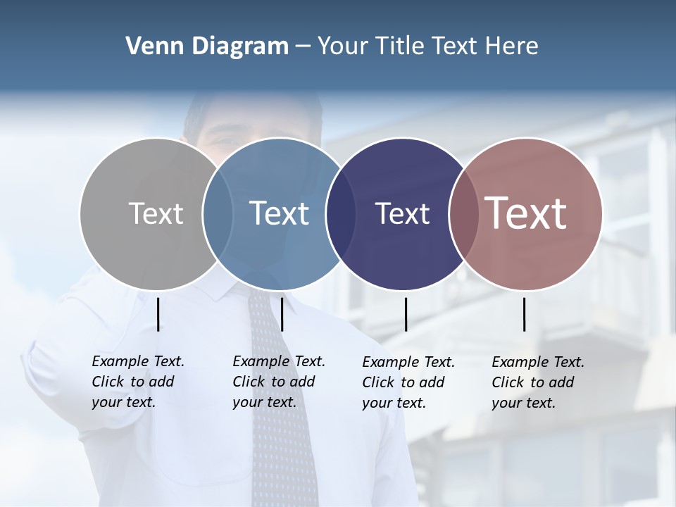 Successful Outdoors Tie PowerPoint Template