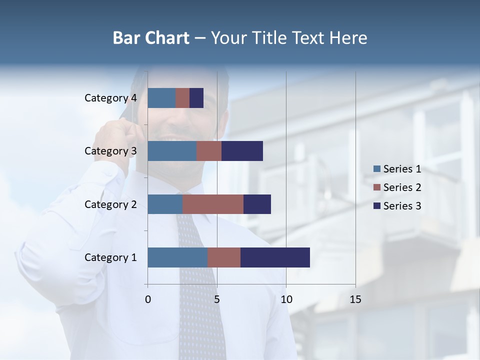 Successful Outdoors Tie PowerPoint Template