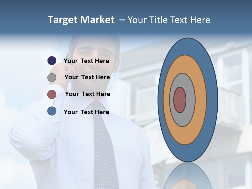 Successful Outdoors Tie PowerPoint Template