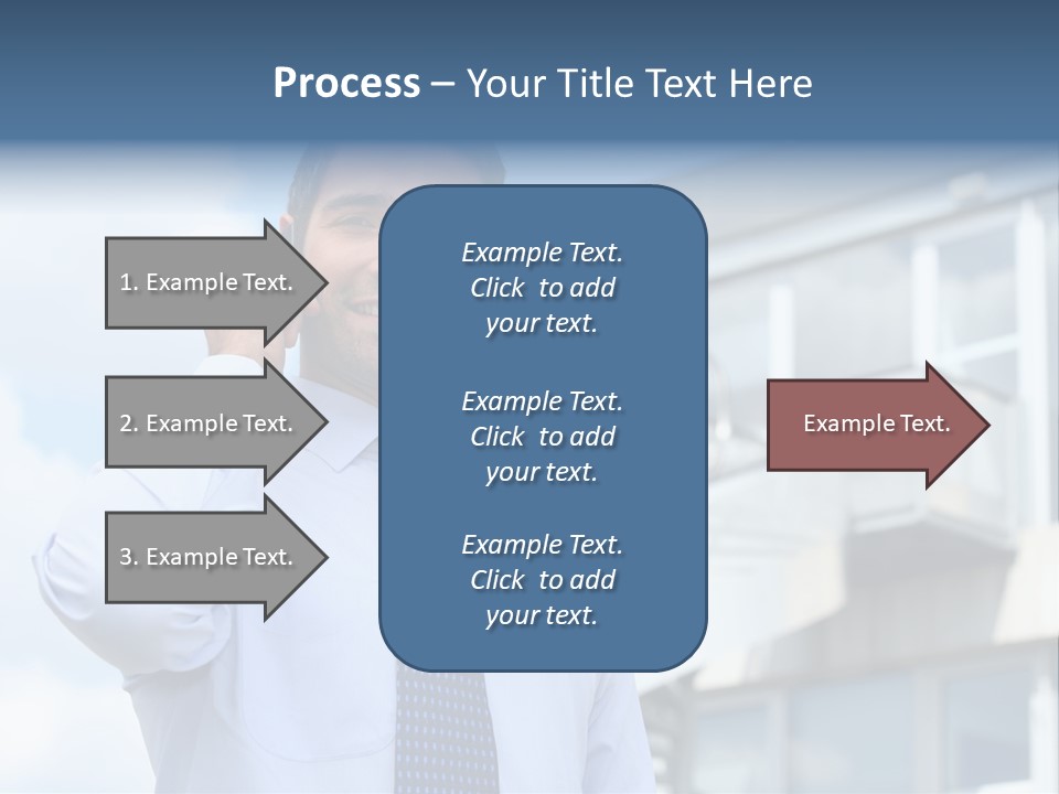 Successful Outdoors Tie PowerPoint Template