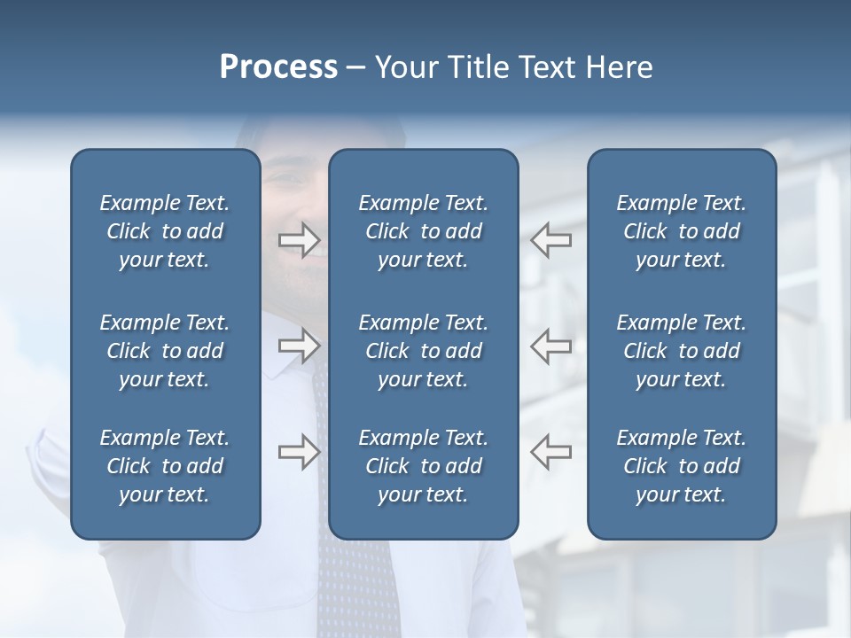 Successful Outdoors Tie PowerPoint Template