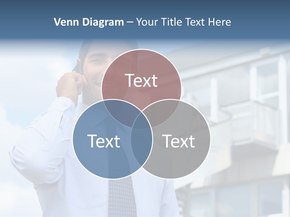 Successful Outdoors Tie PowerPoint Template