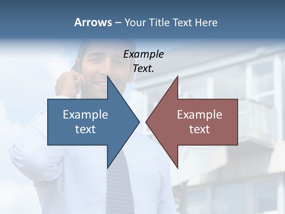 Successful Outdoors Tie PowerPoint Template