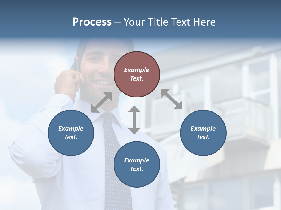 Successful Outdoors Tie PowerPoint Template