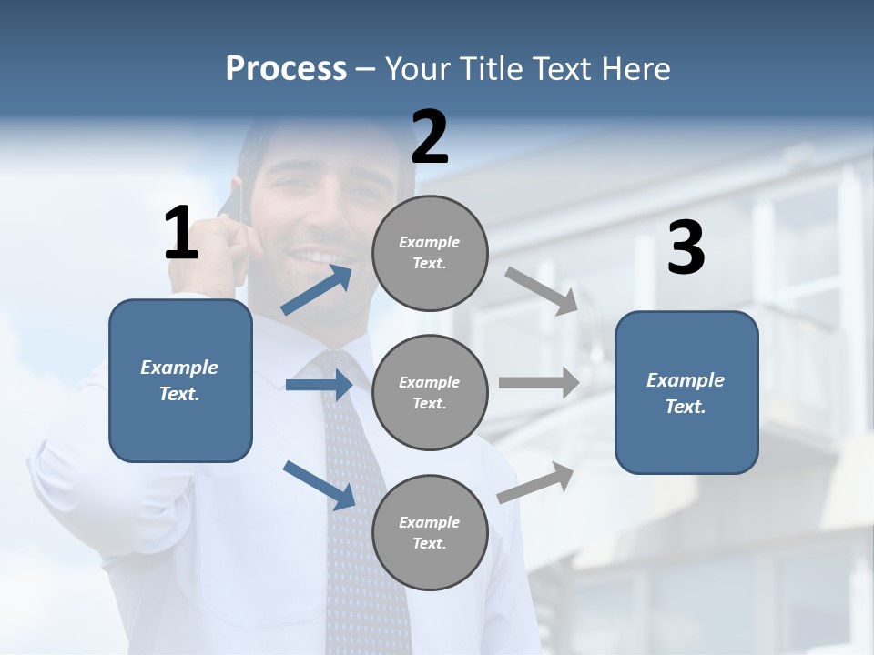 Successful Outdoors Tie PowerPoint Template