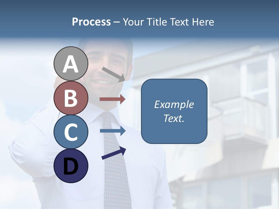 Successful Outdoors Tie PowerPoint Template