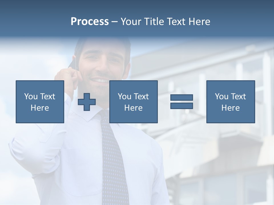 Successful Outdoors Tie PowerPoint Template