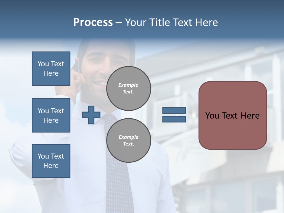 Successful Outdoors Tie PowerPoint Template