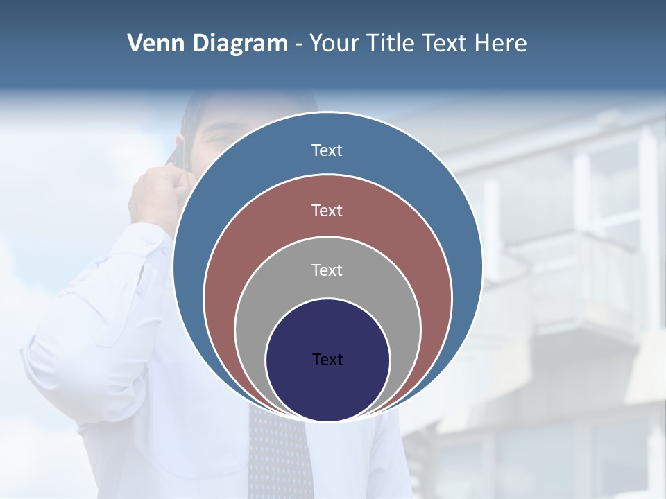 Successful Outdoors Tie PowerPoint Template