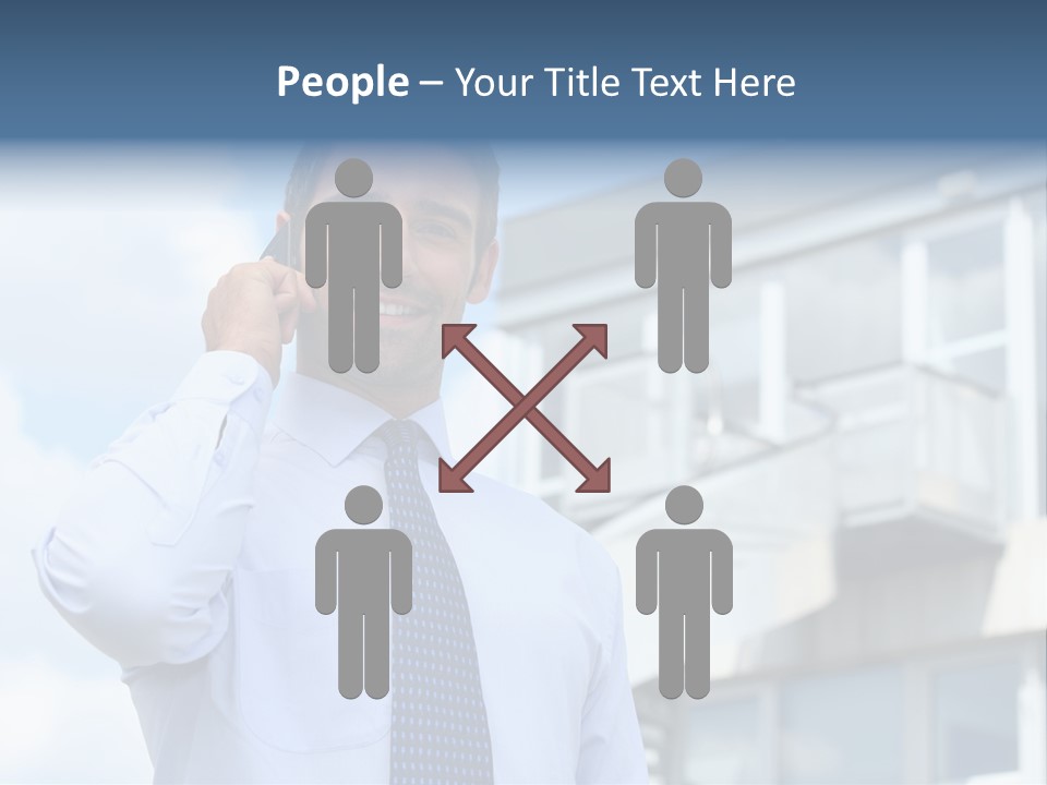 Successful Outdoors Tie PowerPoint Template