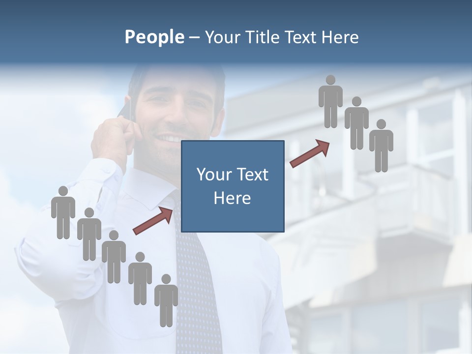 Successful Outdoors Tie PowerPoint Template