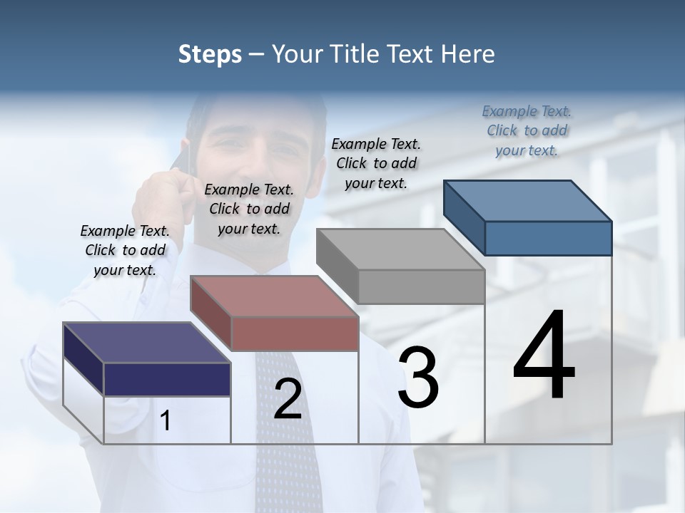 Successful Outdoors Tie PowerPoint Template
