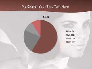 Health White Makeup PowerPoint Template