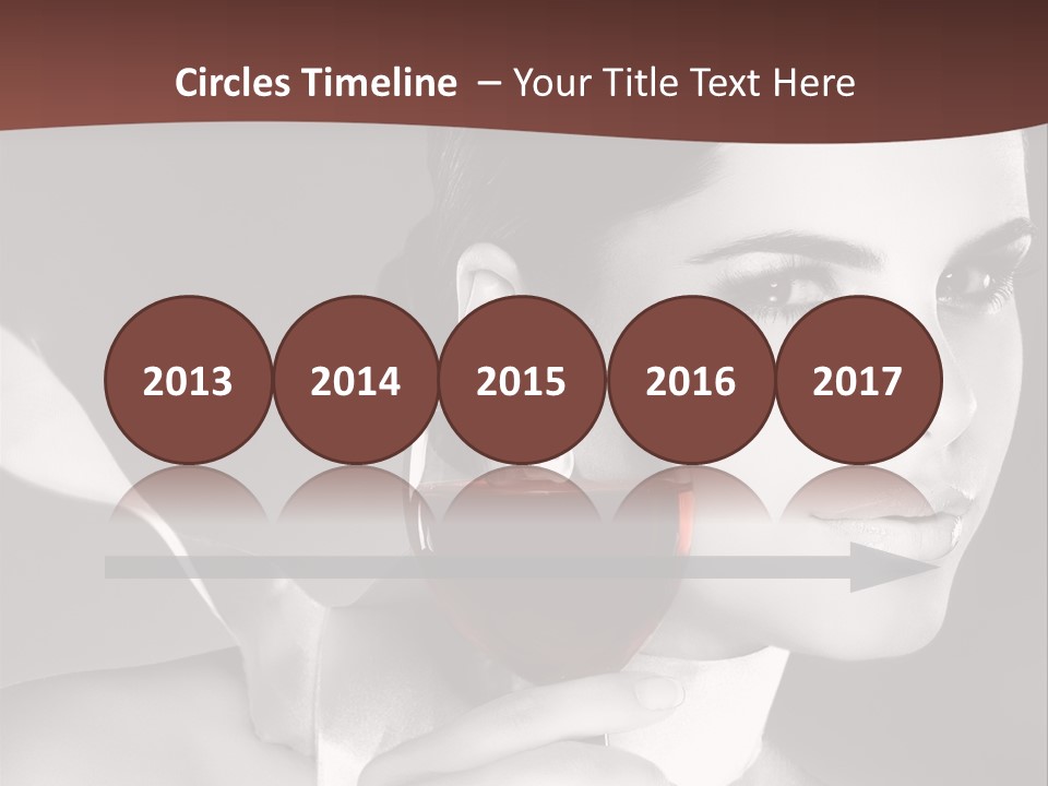 Health White Makeup PowerPoint Template