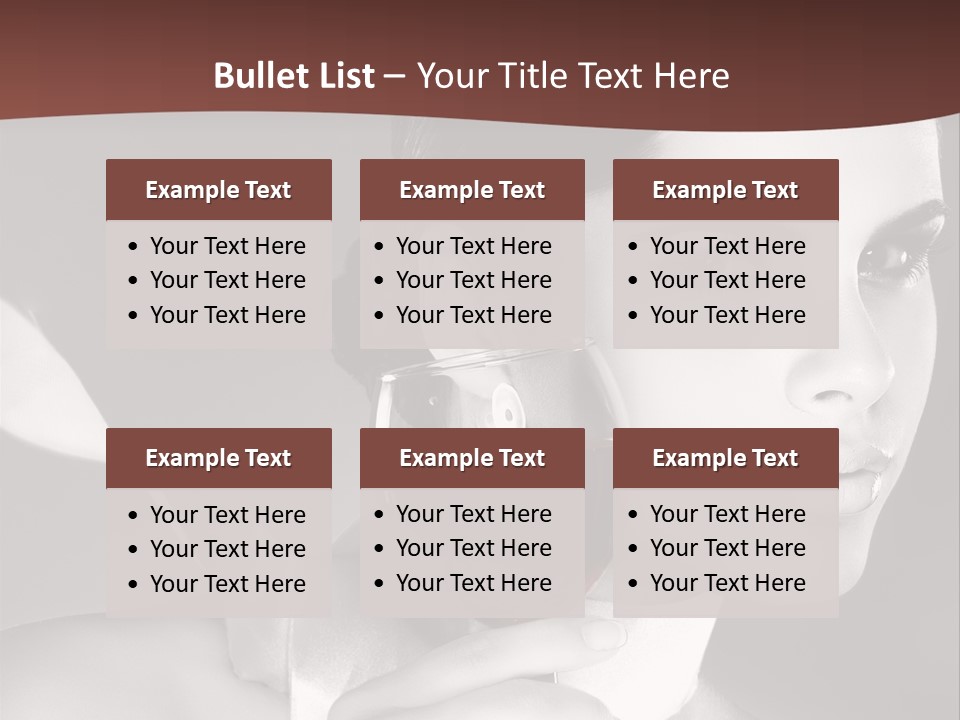 Health White Makeup PowerPoint Template