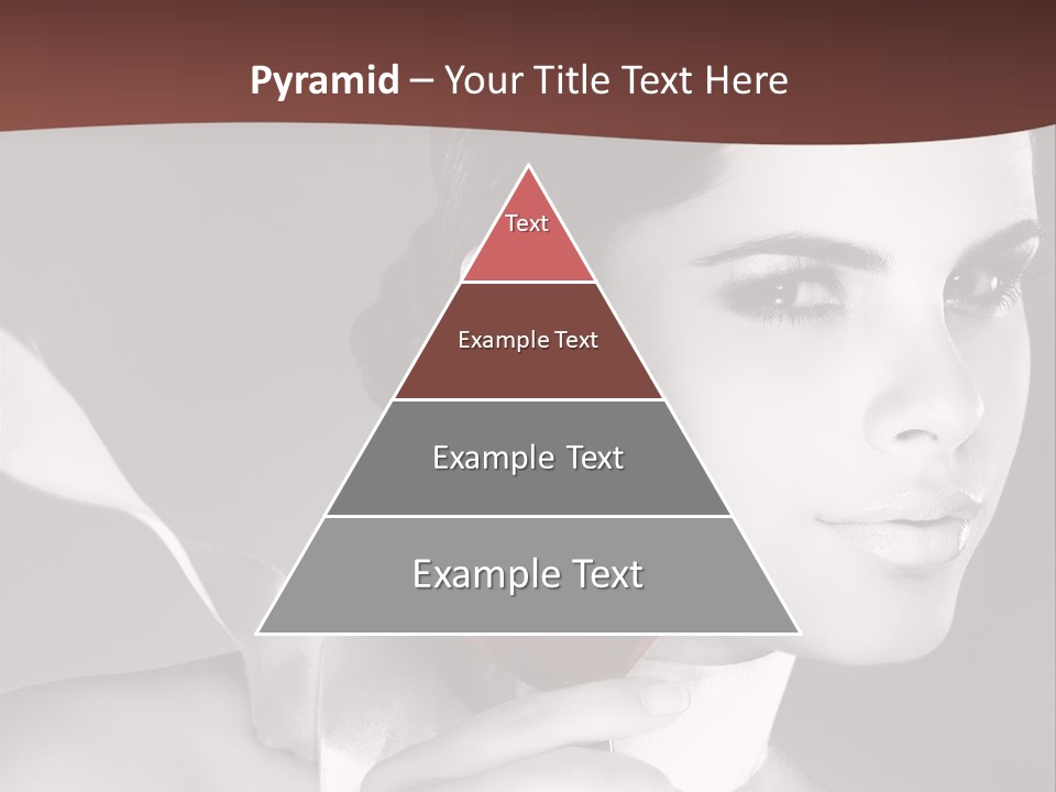 Health White Makeup PowerPoint Template