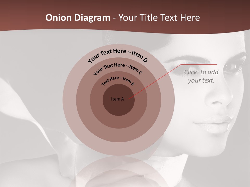 Health White Makeup PowerPoint Template