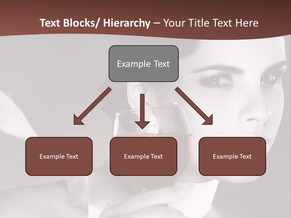 Health White Makeup PowerPoint Template