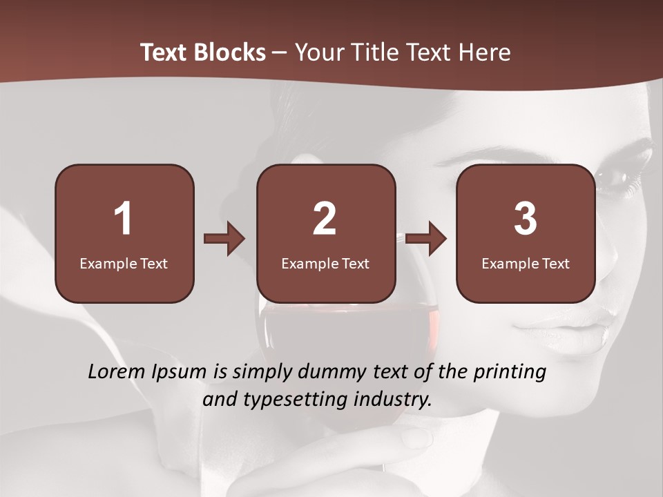 Health White Makeup PowerPoint Template