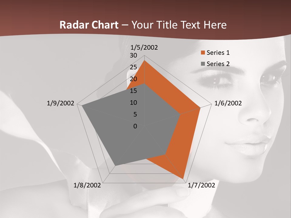 Health White Makeup PowerPoint Template