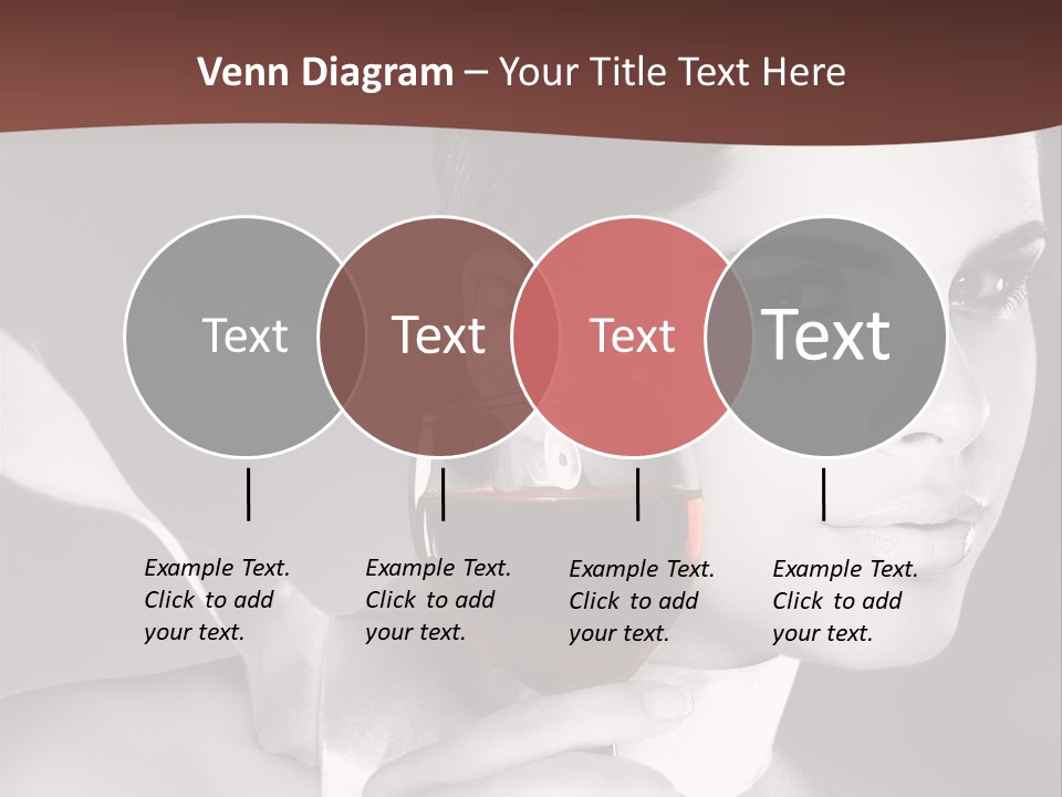 Health White Makeup PowerPoint Template