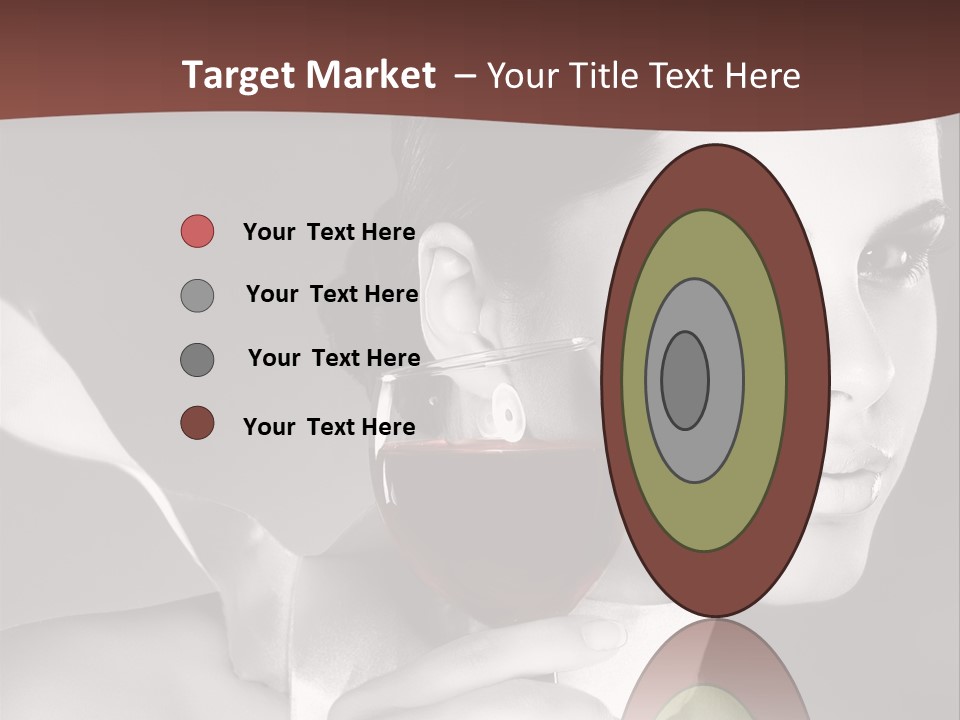 Health White Makeup PowerPoint Template