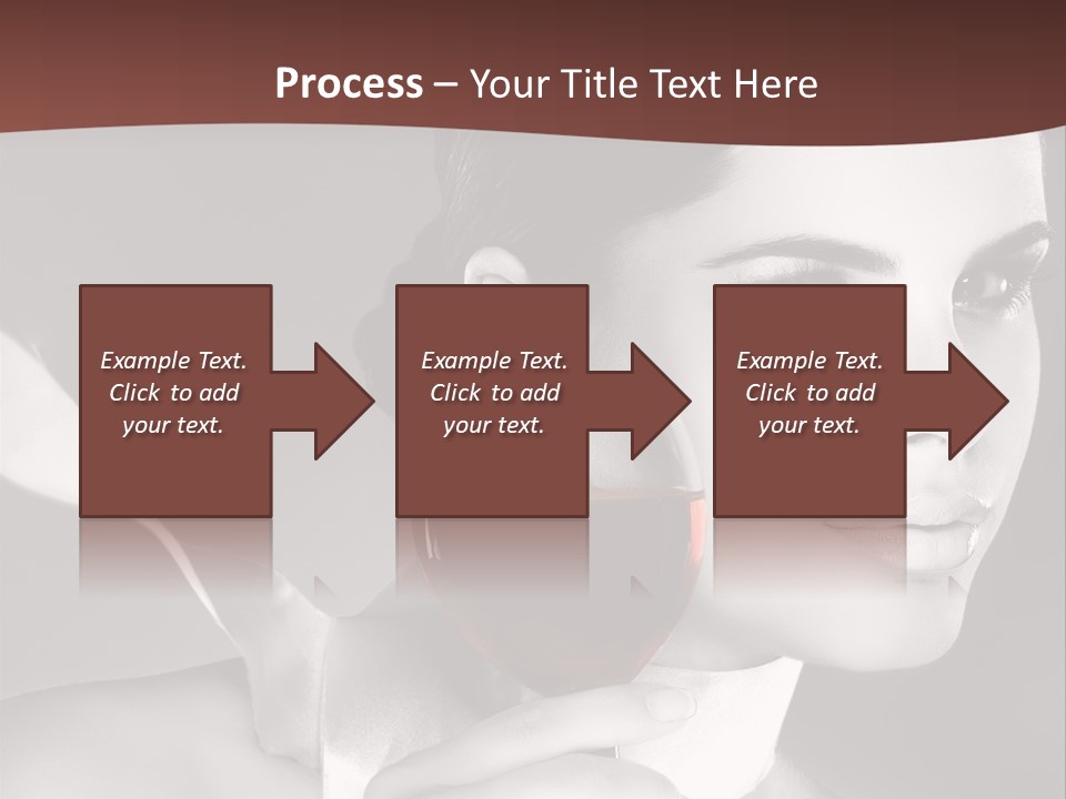 Health White Makeup PowerPoint Template