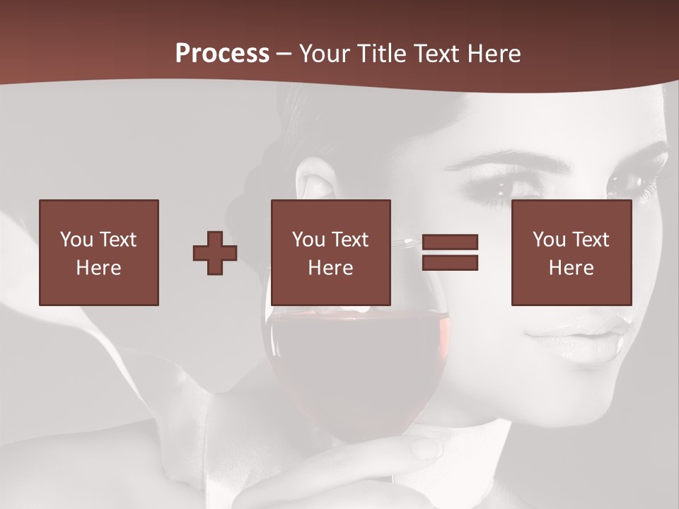Health White Makeup PowerPoint Template