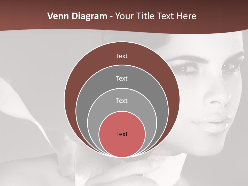 Health White Makeup PowerPoint Template