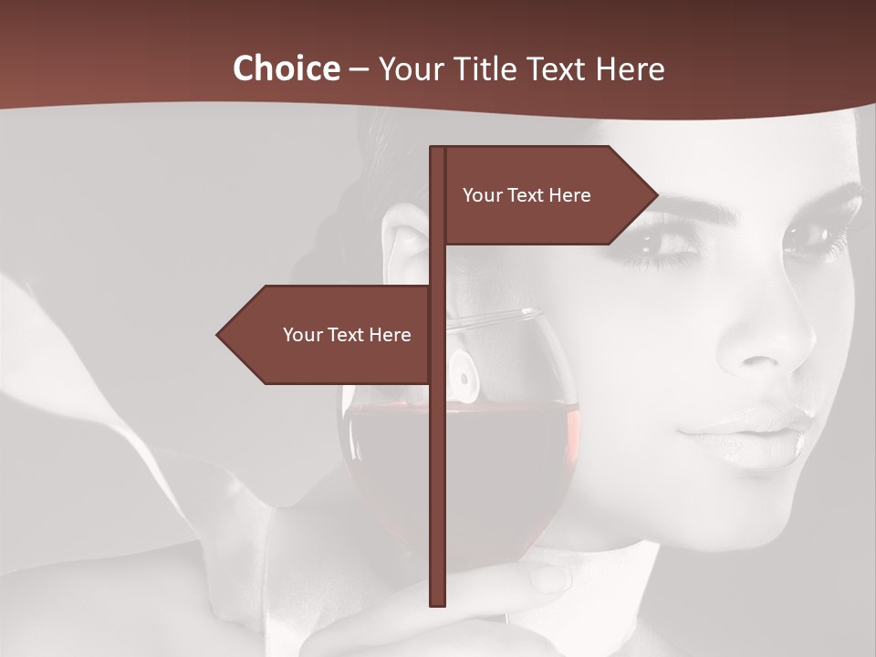 Health White Makeup PowerPoint Template