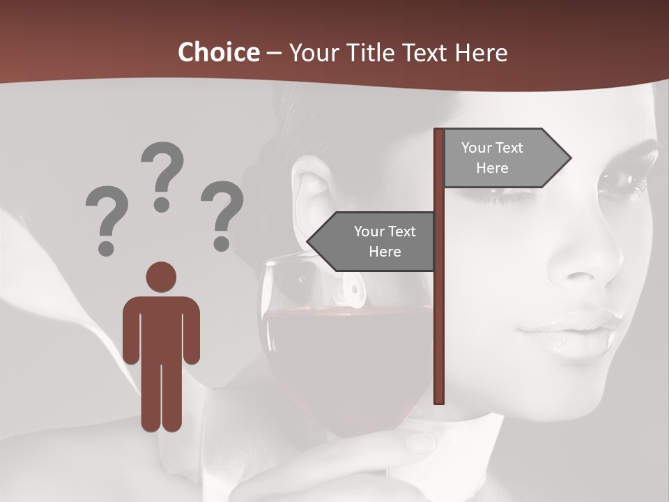 Health White Makeup PowerPoint Template