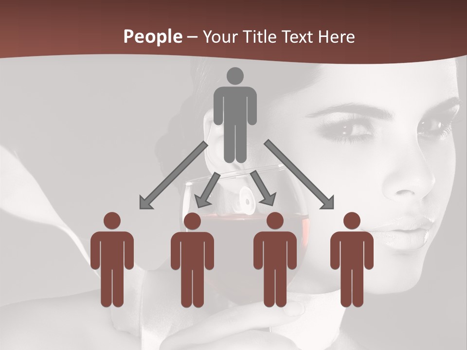 Health White Makeup PowerPoint Template