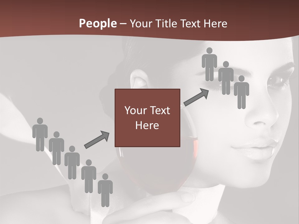 Health White Makeup PowerPoint Template