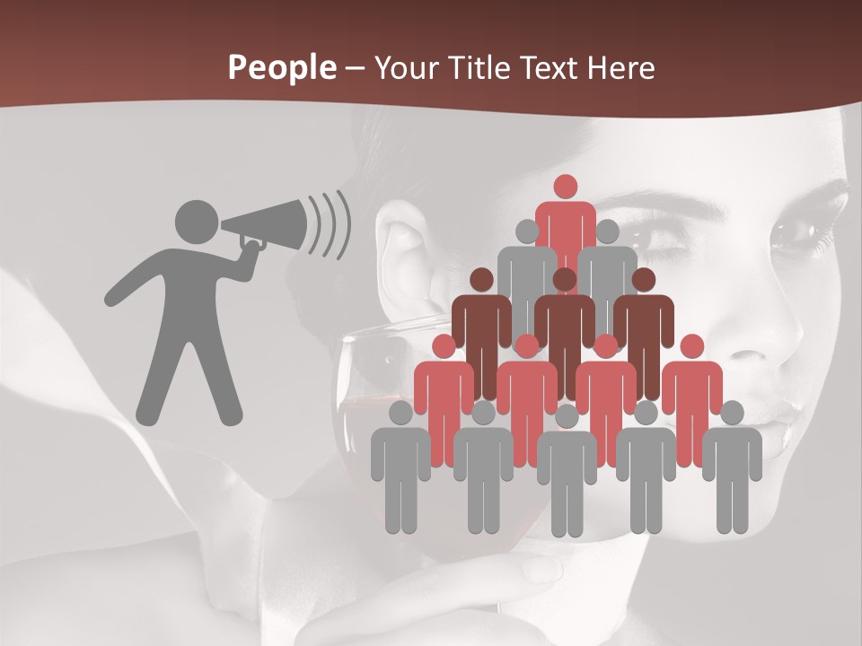 Health White Makeup PowerPoint Template